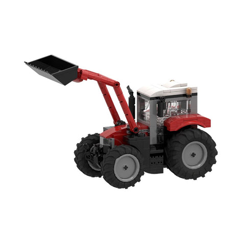MF 5S Tractor 1:32 Scale Brick Model with Front Loader | X993662507000