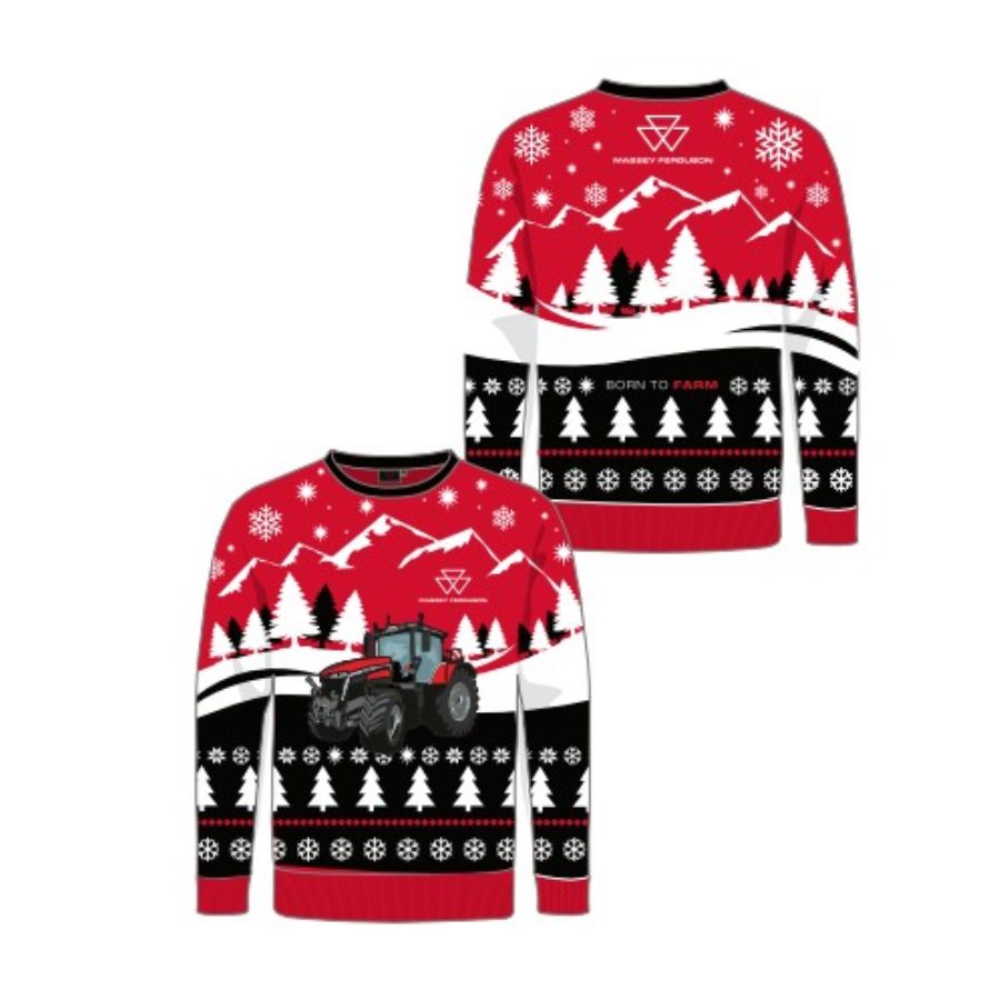 Massey Ferguson XMAS Jumper 2025 Edition, Comfortable Fit - Model X993632501