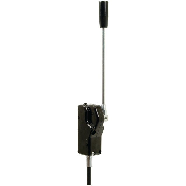 A Sparex Remote Control Assembly with a 3M cable, featuring a black handle and base, mounted on a metallic rod (Sparex Part No.S.101644).
