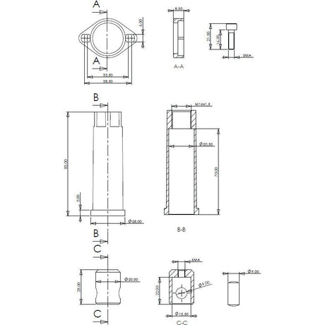 Valvoil Control Cable Connection Kit
 - S.101654 - Farming Parts