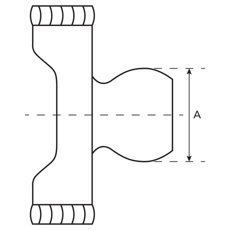 PTO Yoke - Quick Release Wide Angle (U/J Size: 36 x 89 & 32 x 106mm) Spline Type: 1 3/8"x 21
 - S.10598 - Farming Parts