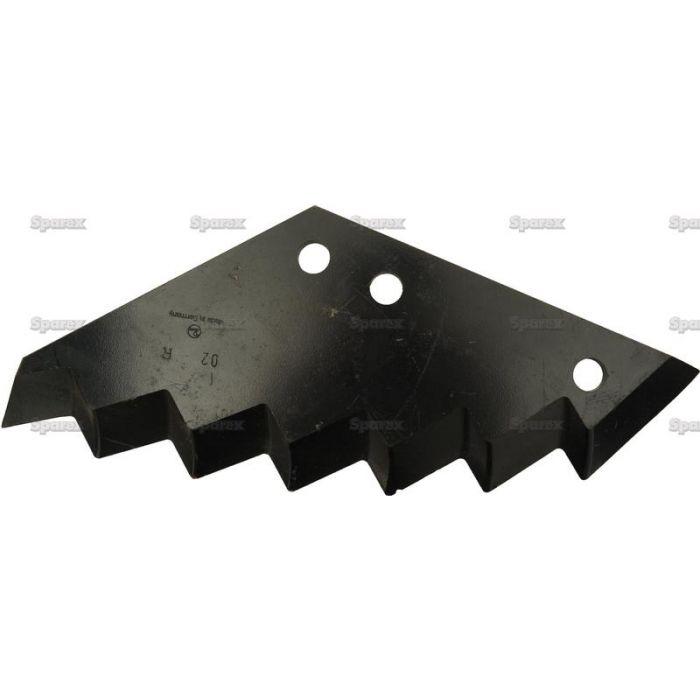 Farming Parts - Feeder Wagon Blade 385mm x 160mm x 8mm
 - S.106425 - Farming Parts