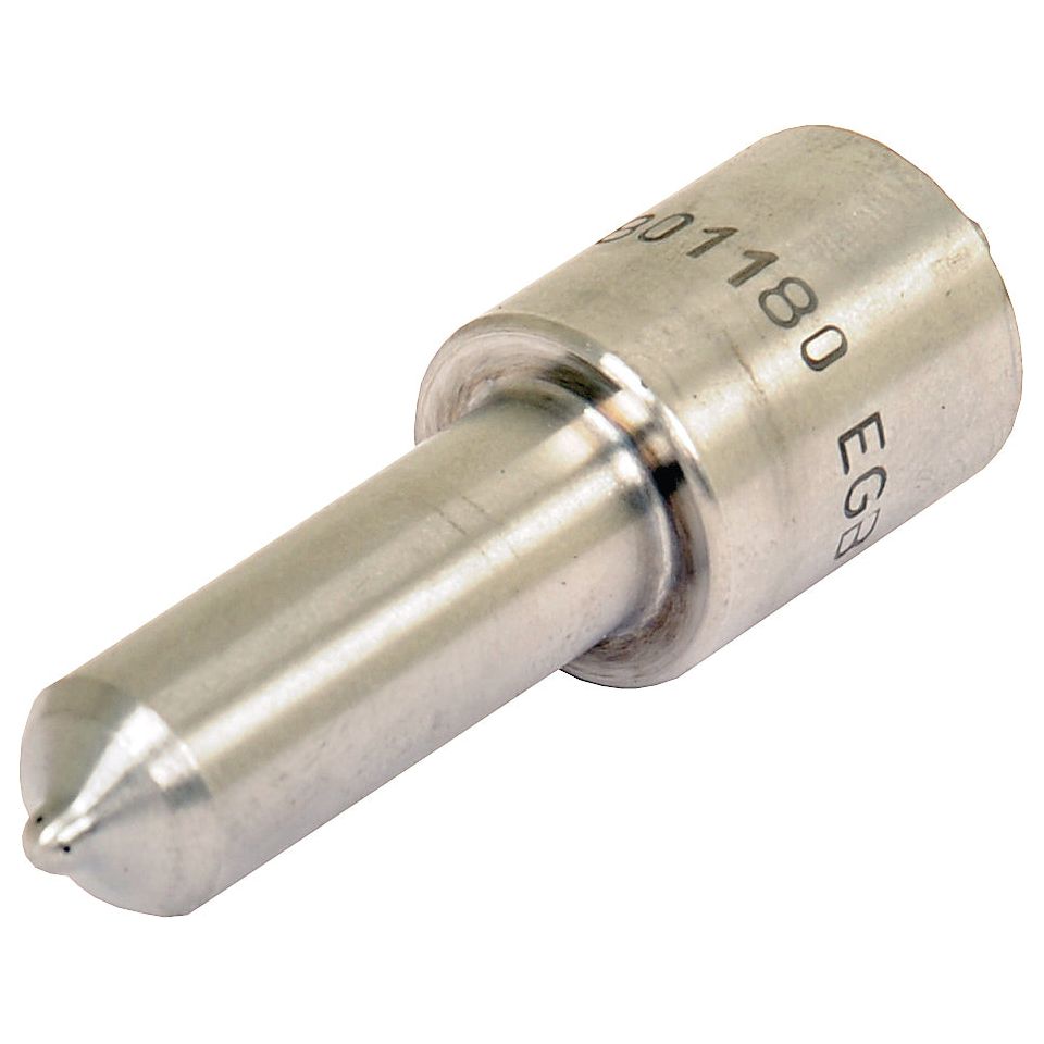 A Sparex Fuel Injector Nozzle, cylindrical in shape with a narrower tip, marked with "301180 EGB" on the upper part, suitable for Massey Ferguson models (Sparex Part No. S.107399).