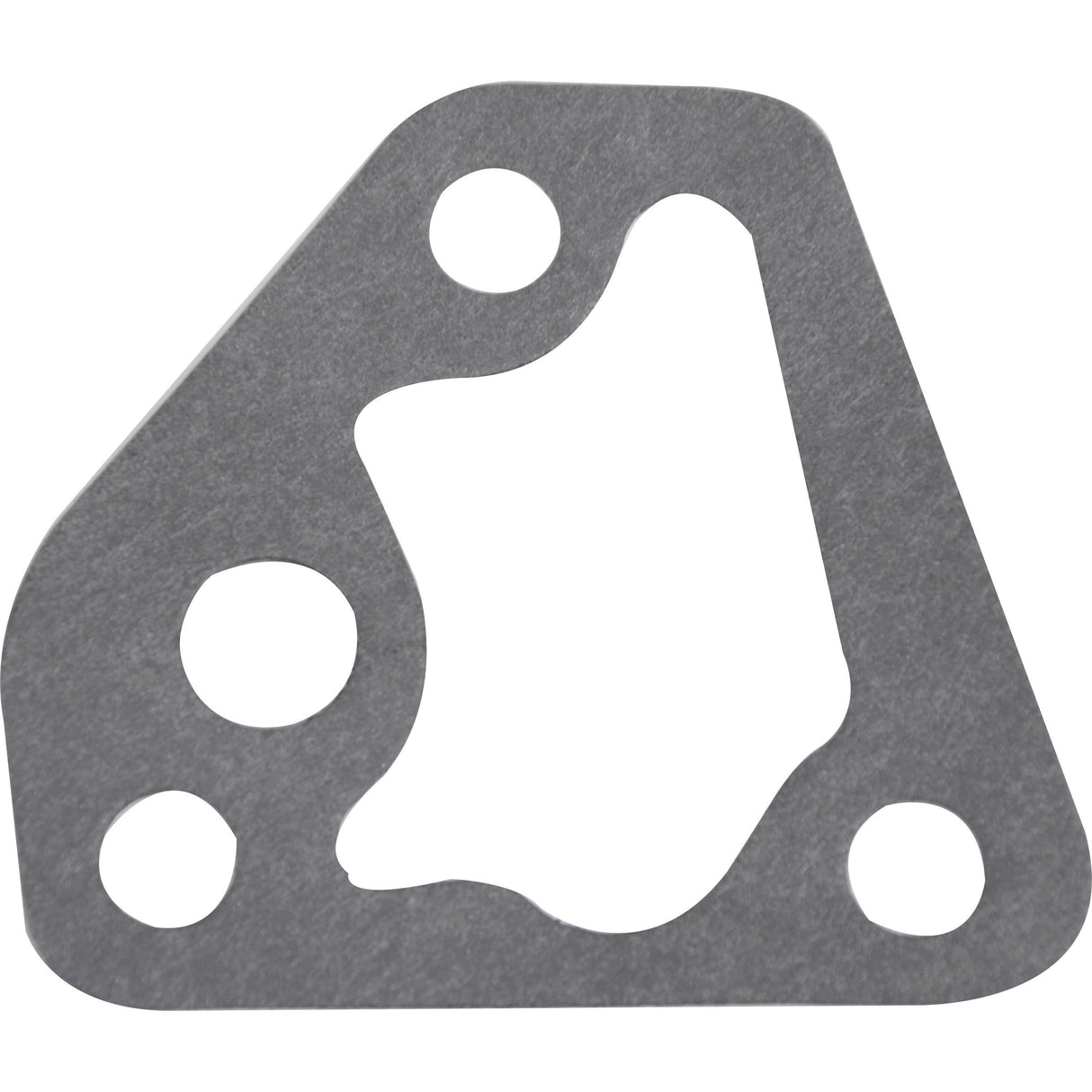 A grey, irregularly shaped Service Valve Gasket (Sparex Part No. S.108445) with four circular holes and one large cut-out, compatible with both Ford and Fiat models.