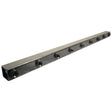 The Pre Bushed Tube by Sparex, measuring 1600mm in length (S.110566), is a long, rectangular metal bar with multiple threaded holes evenly spaced along its length, resembling the robust structure of front loader frames.
