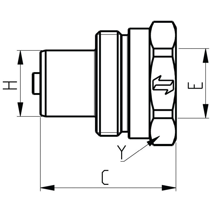 Poppet Valve Screw Couplings - Male - 3/8''NPT - PVVM Series
- S.112747 - Farming Parts
