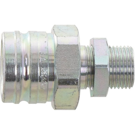 Faster Hydraulic Trailer Brake Coupling Male M22 x 1.50 Metric Male Bulkhead
 - S.112795 - Farming Parts