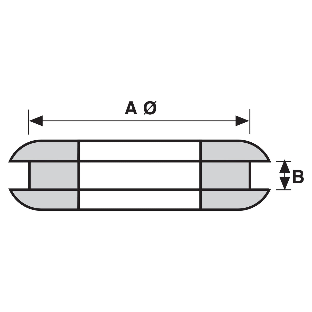 Open Grommet⌀1/4'' x 1/16'' Groove
 - S.11331 - Farming Parts