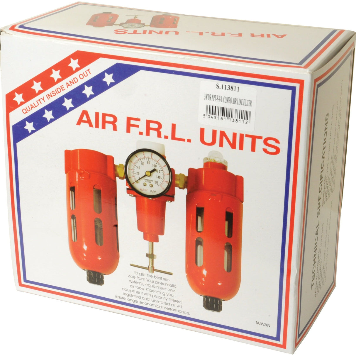 Combo Air Line Filter 3/8" BSP
- S.113811 - Farming Parts