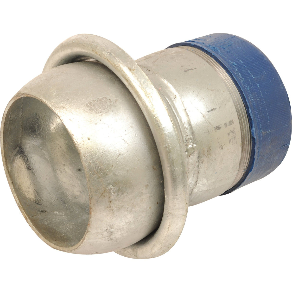 Coupling with Threaded End - Male 4'' (100mm) x 4'''' (Galvanised) - S.115063 - Farming Parts