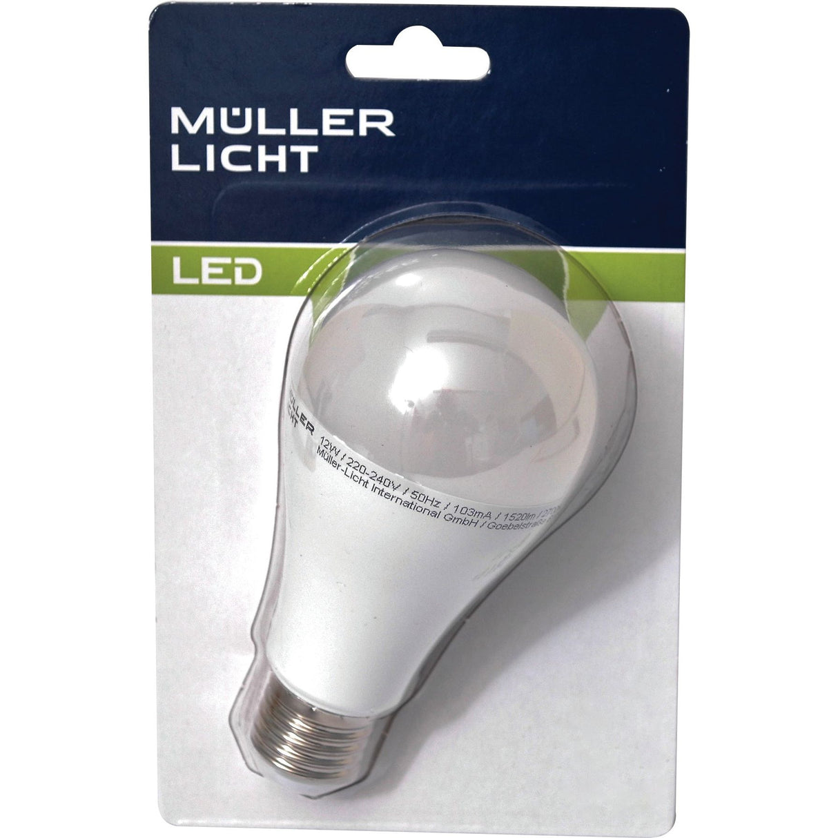 A packaged Domestic Bulb (LED) by Sparex, featuring a 230V, 5.5W power rating, an E27 base, and a warm 2700K color temperature (Sparex Part No. S.118490).