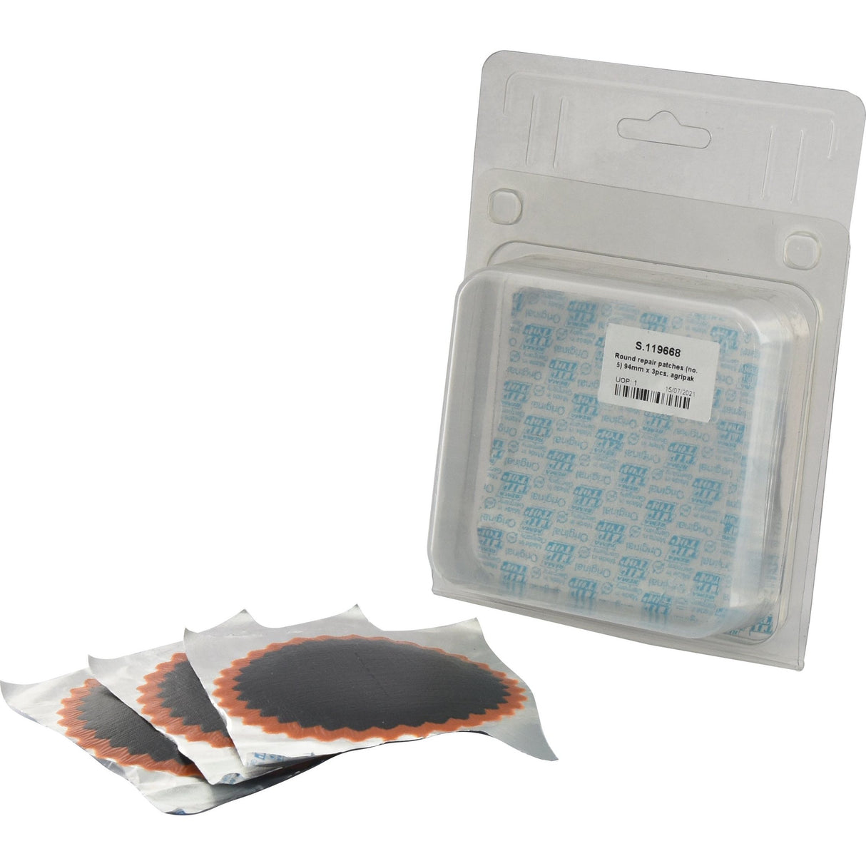 Round repair patches (no. 5) 94mm x 3pcs. agripak
- S.119668 - Farming Parts