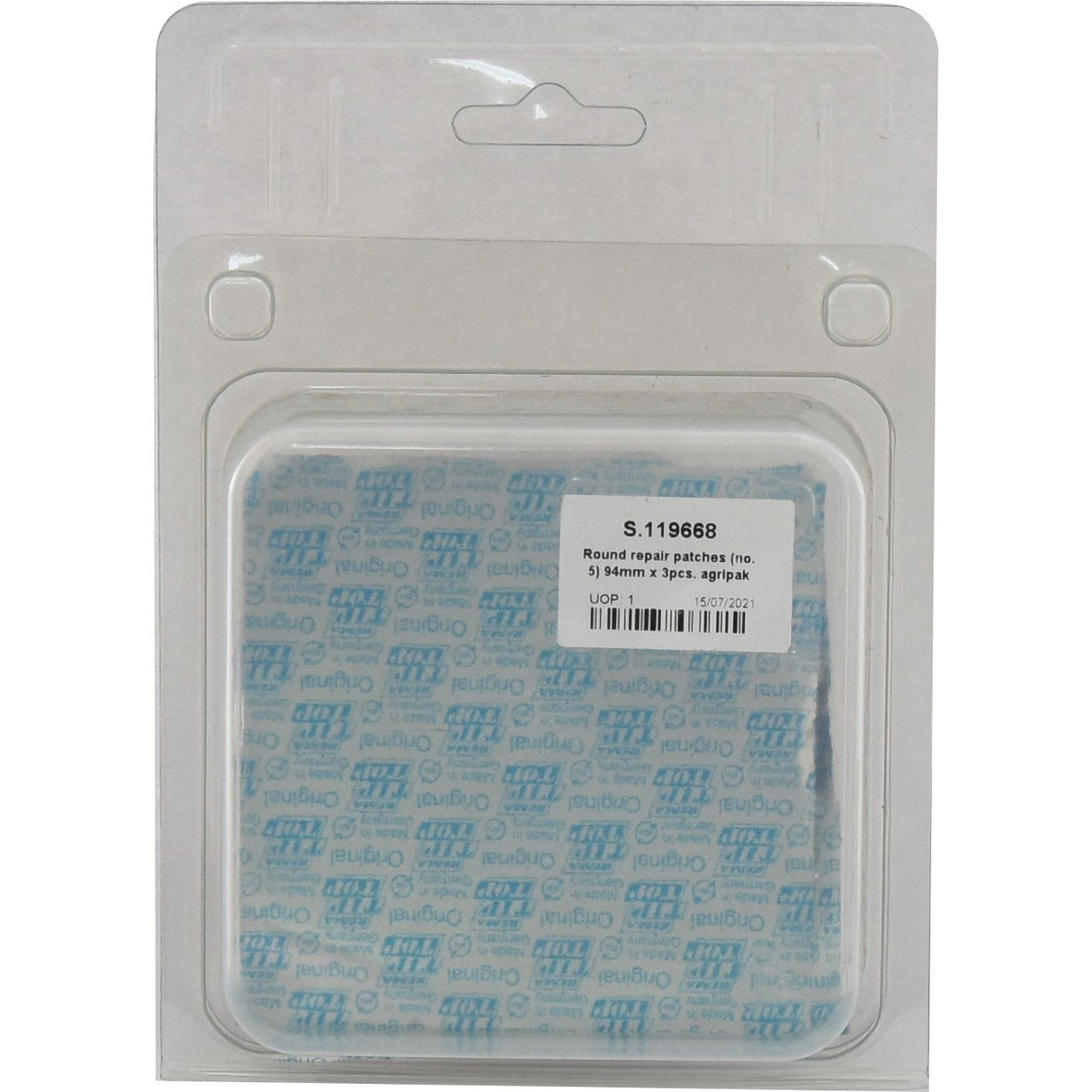 Round repair patches (no. 5) 94mm x 3pcs. agripak
- S.119668 - Farming Parts
