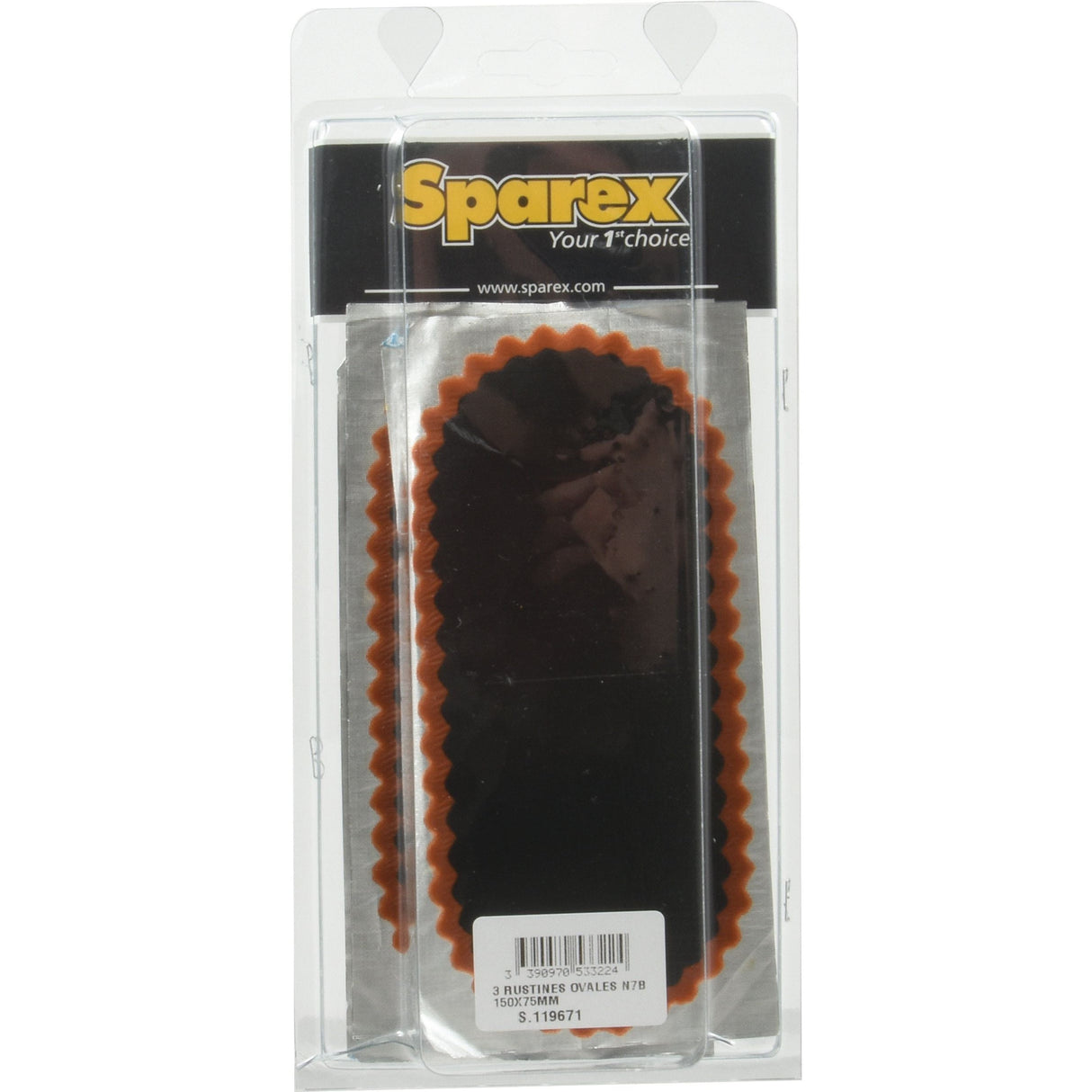 Oval repair patches (no. 7B) 150x75mm x 3pcs. agripak
- S.119671 - Farming Parts