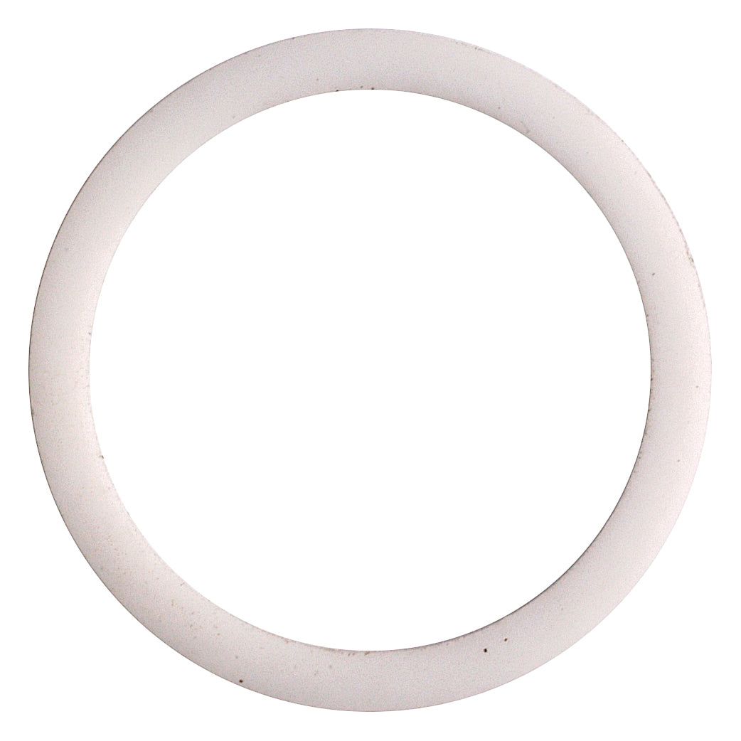A white circular ring resembling a PTFE Back-up BS117 endless from Sparex (Sparex Part No.S.12229), with a smooth texture and no visible markings, set against a plain white background.