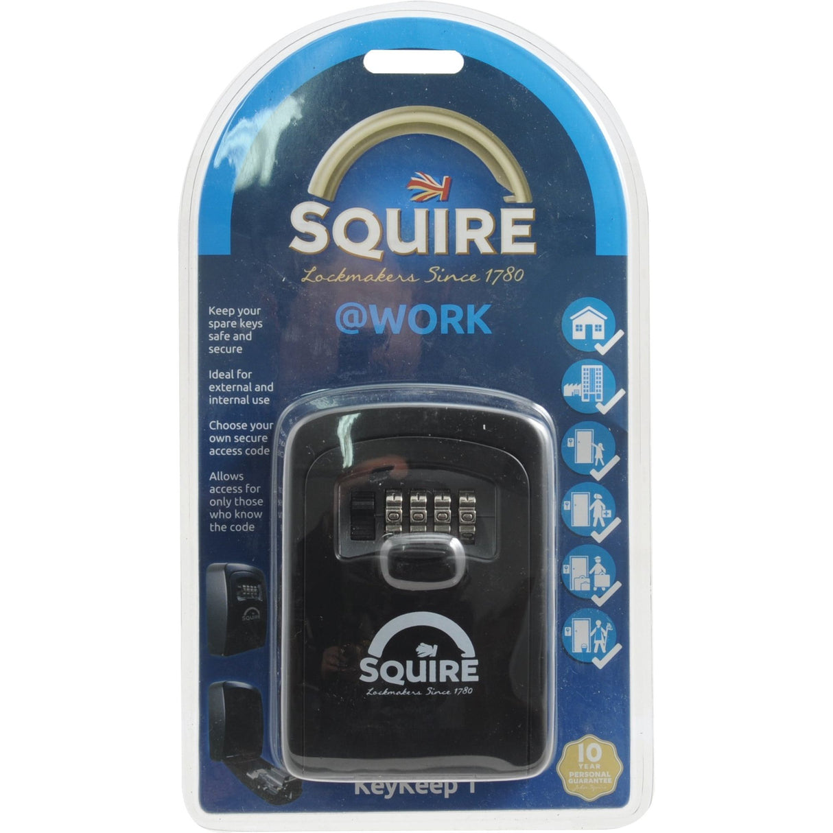 Squire 4 Wheel Combination Key Safe
- S.129883 - Farming Parts