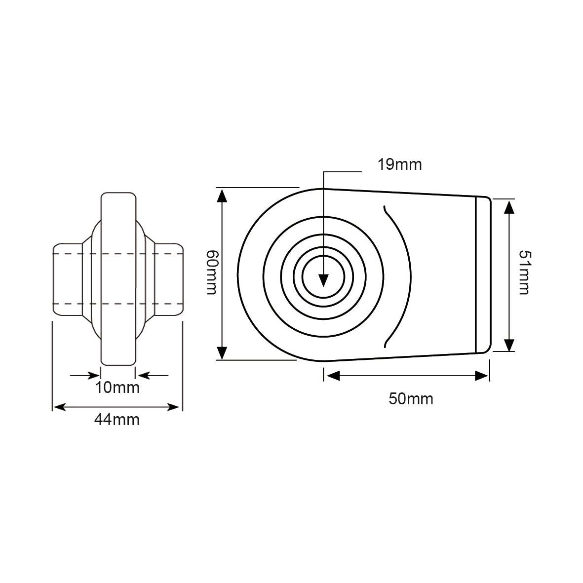 Top Link Weld On Ball End (Cat. 1)
 - S.1343 - Farming Parts