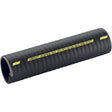 A black flexible vacuum hose, branded as Sparex Tanker Hose (Merlett Vacupress Flex), labeled "MERLETT VACUPRESS FLEX -25°C+60°C VICAU/V. 9mm140 MADE IN ITALY," with a hose ID of 50mm (2'') - S.135719, includes manufacture information and is suitable for a variety of applications.