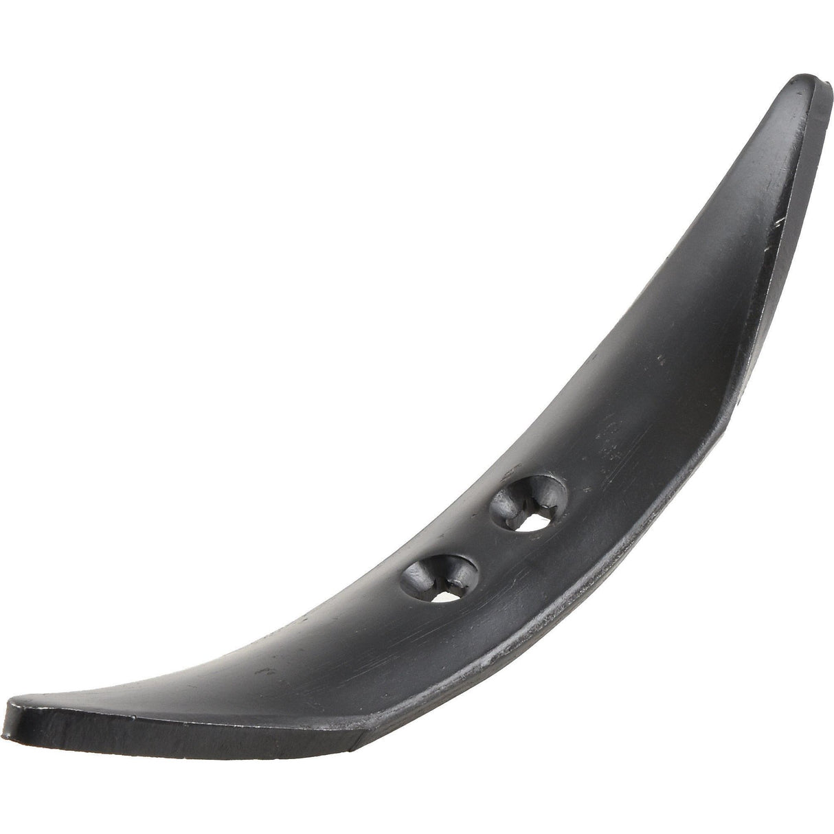 The Sparex Reversible Point (Part No. S.136356) is a black, curved metal blade measuring 400x67x13mm, with two mounting holes centered 45mm apart and featuring Hole Ø 12mm for secure fasteners.