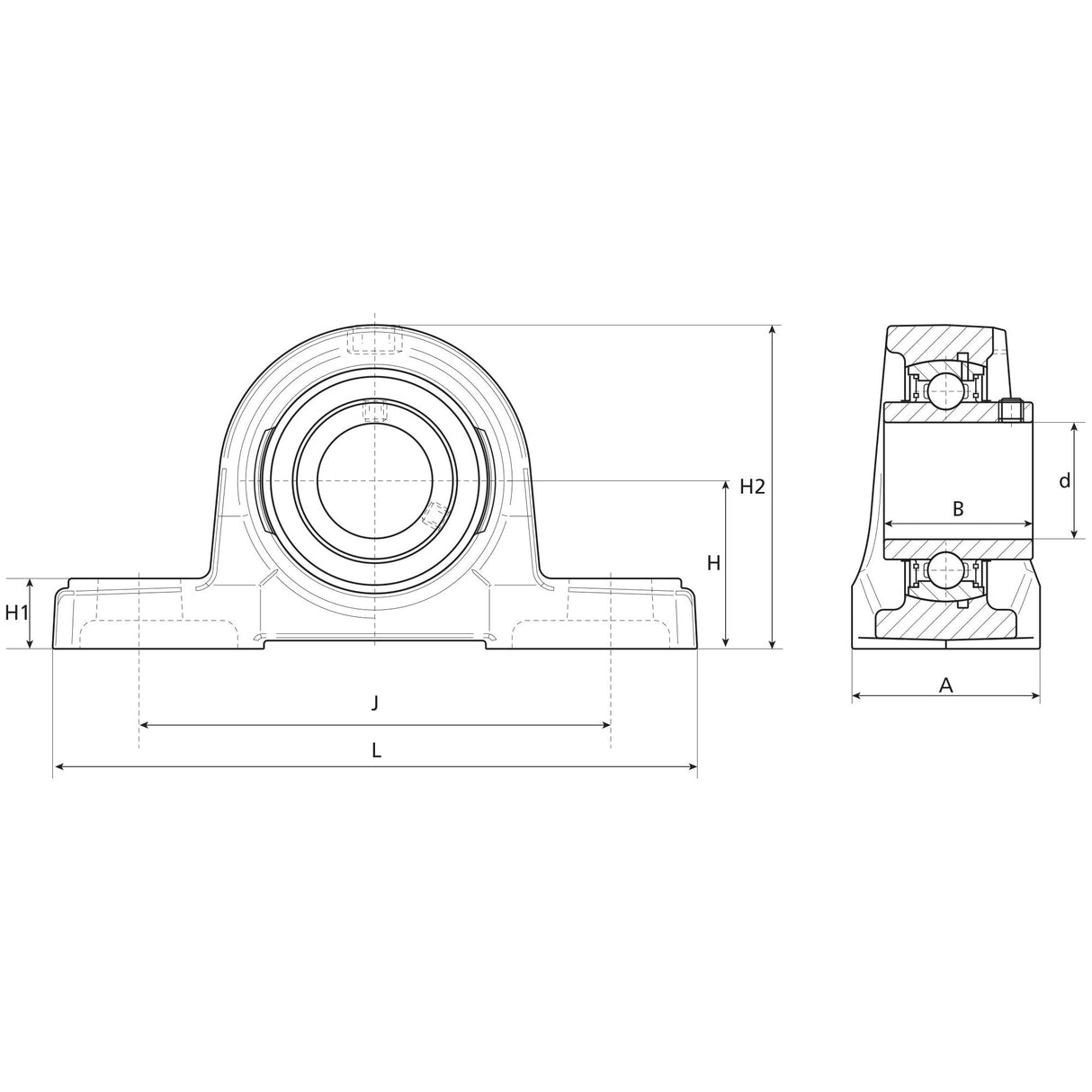 NTN SNR Two-Bolt Pillow Block Bearing (UCPE207)
- S.138535 - Farming Parts