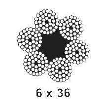 Wire Rope With Steel Core - Steel,⌀M12mm x 110M
- S.14337 - Farming Parts