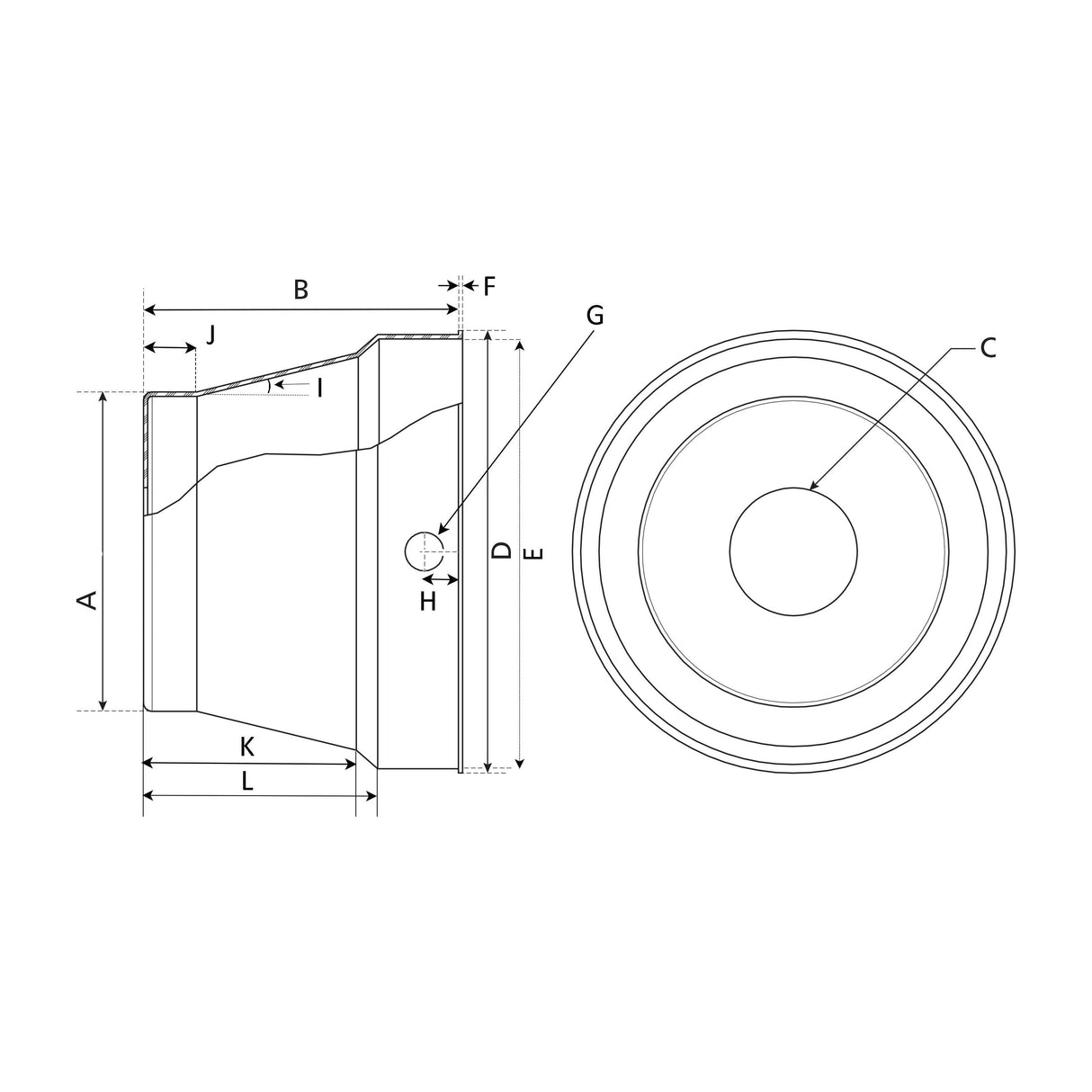 PTO Shield (Round) 208mm⌀
 - S.14433 - Farming Parts