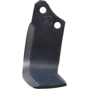 Rotavator Blade Square RH 90x8mm Height: 223mm. Hole centres: 56mm. Hole⌀: 16.5mm. Replacement for Maschio, Valentini
 - S.149226 - Farming Parts