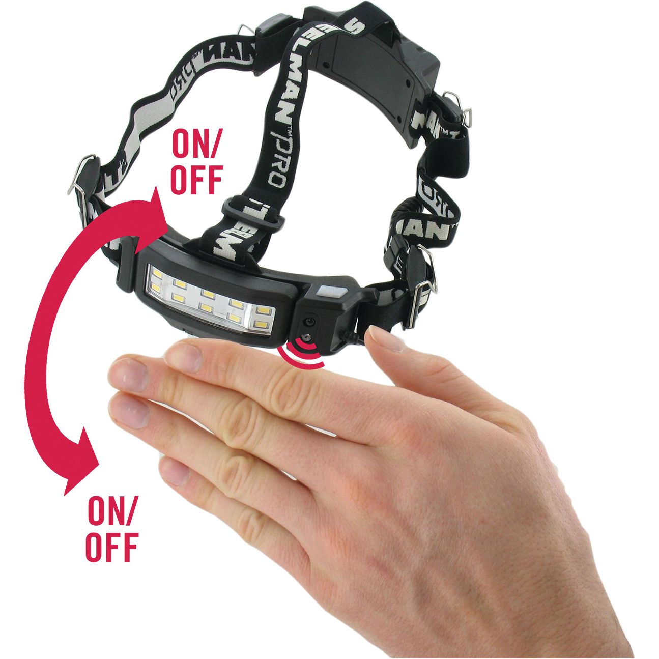 Slim rechargeable headlamp with movement detector
 - S.151756 - Farming Parts