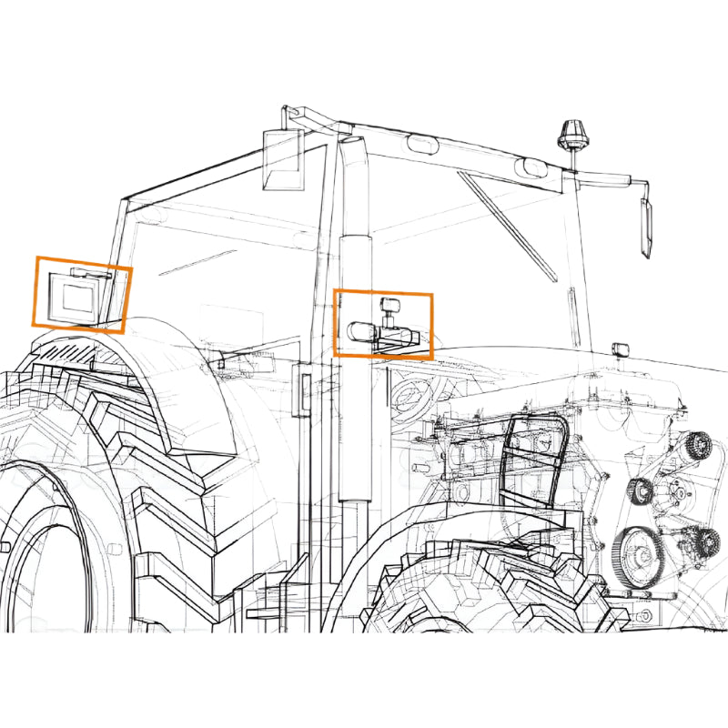 LED Work Light, Interference: Class 5, 4500 Lumens Raw, 10-30V - S.163905 - Farming Parts