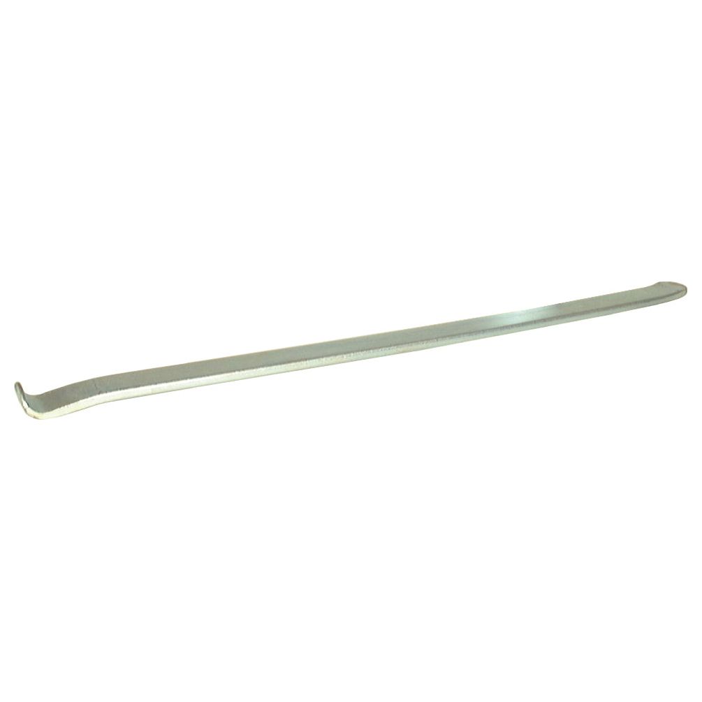 The 24" Tyre Lever (Sparex Part No. S.19346) by Sparex is a long, silver metal pry bar with a curved end designed for leverage in prying or lifting tasks, ensuring optimal performance.
