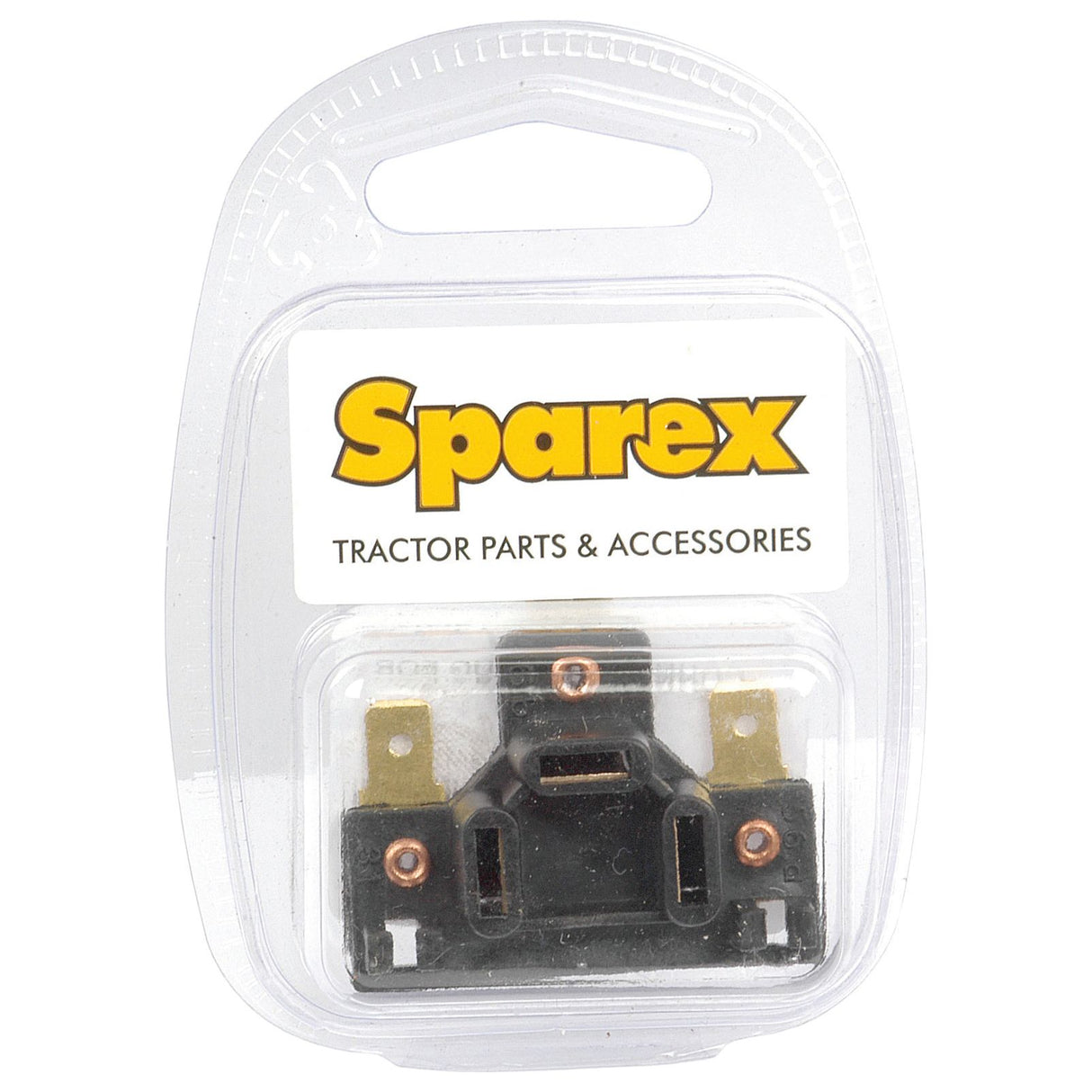 Packaging for a Sparex HEAD LAMP BULB CONNECTOR (Sparex Part No. S.21357), featuring a transparent plastic case with labeled cardboard backing.