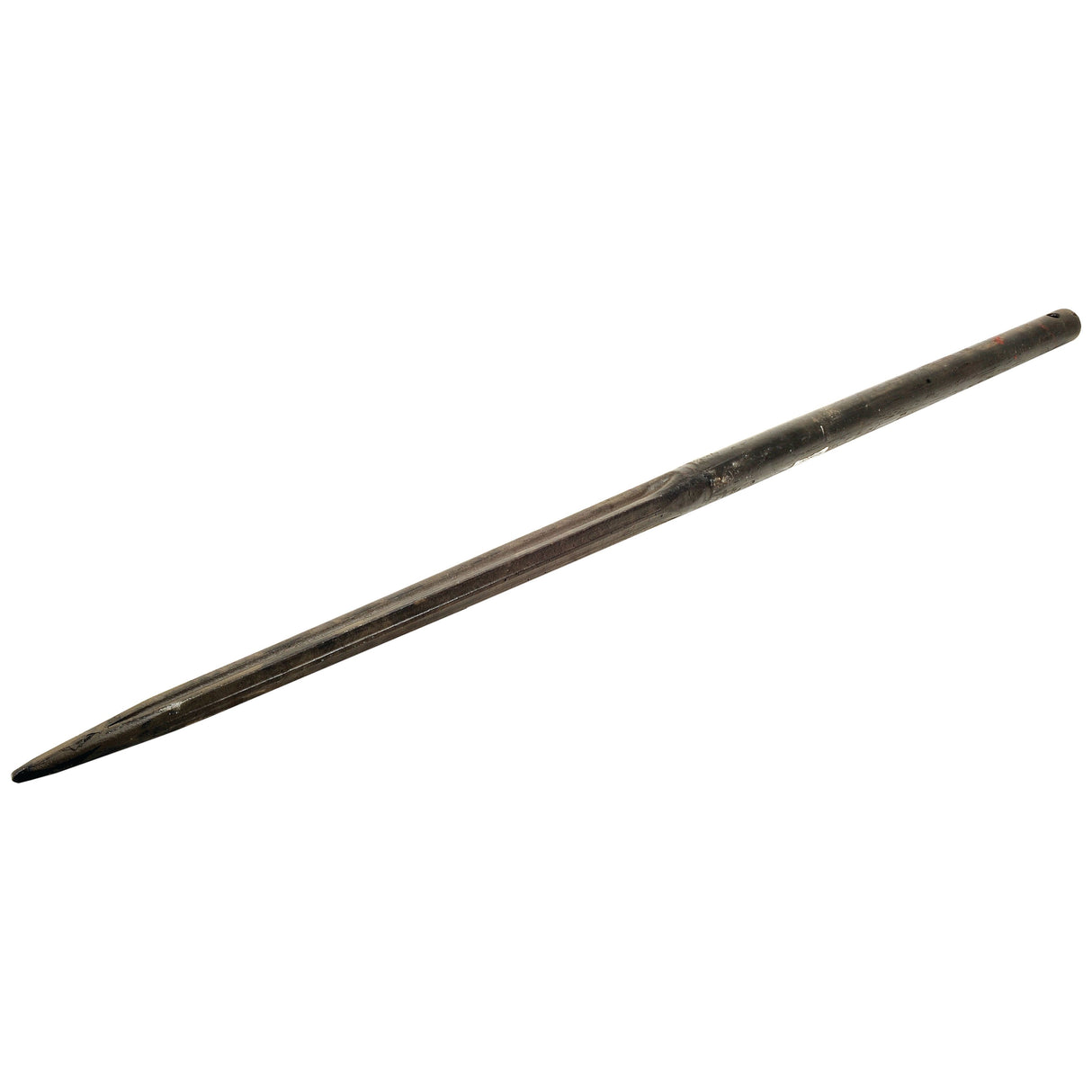 The Sparex Loader Tine - Straight 1,250mm, (Star) - S.21533 is a pointed metal rod with a smooth surface that tapers to a fine tip, ideal for pin fitting.