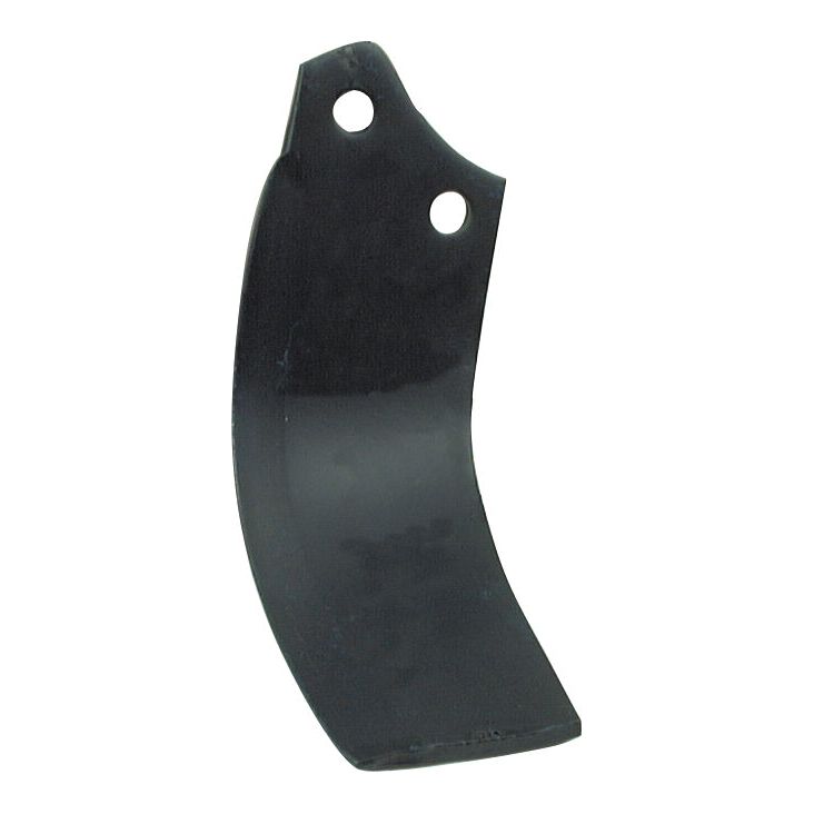 Rotavator Blade Curved RH 80x7mm Height: 210mm. Hole centres: 48mm. Hole⌀: 14.5mm. Replacement for Maschio
 - S.21997 - Farming Parts