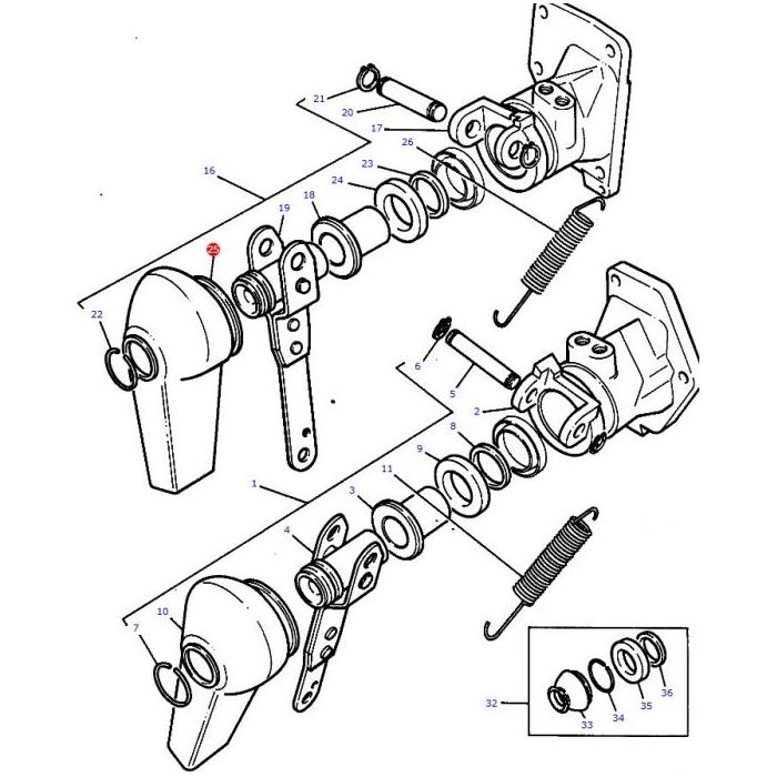 Massey Ferguson - Slave Cylinder Boot - 3476359M1 - Farming Parts