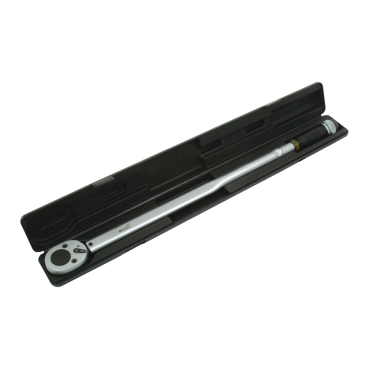 A Sparex Analog Wrench 3/4'' - S.23327, with a torque range of 67-400Nm, is housed securely inside a black plastic case.