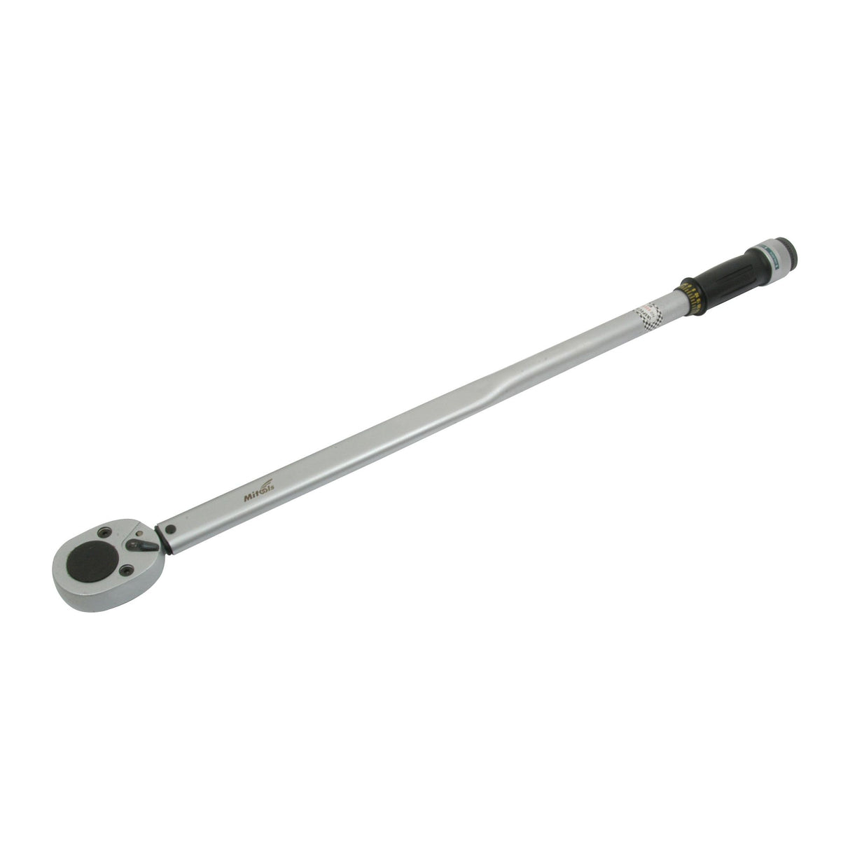 A Sparex Analog Wrench 3/4" - S.23327 with an adjustable handle and a round head, capable of measuring torque from 67-400Nm, is shown on a white background.