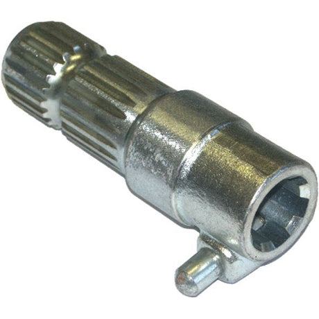 PTO Adaptor - Female spline 1 3/8'' - 6 x Male spline 1 3/4'' - 20 with Quick Release Pin. - S.23746 - Farming Parts