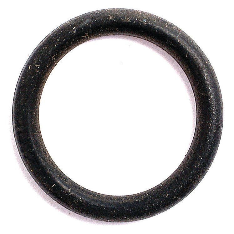 A detailed view of the Sparex O Ring 2 x 17mm 70 Shore (Part No. S.24615) in black rubber against a white background.