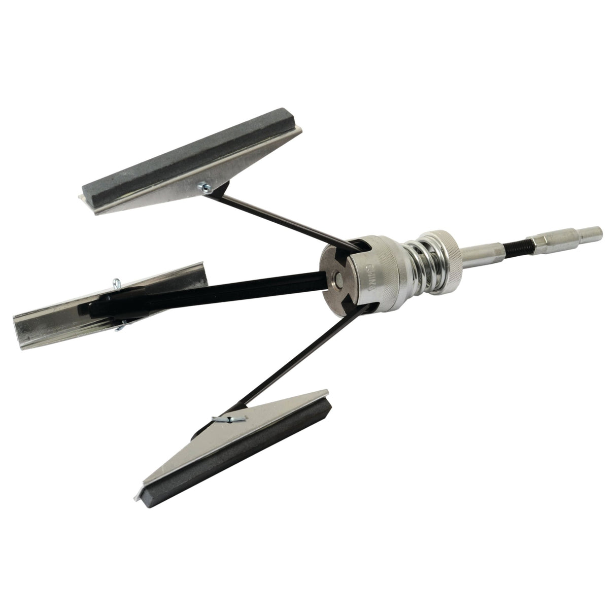 Introducing the HONE 3 LEG CYLINDER by Sparex, with the Sparex Part No. S.26414, featuring three adjustable arms and a handle—perfect for expanding the diameter of pipes or tubes.