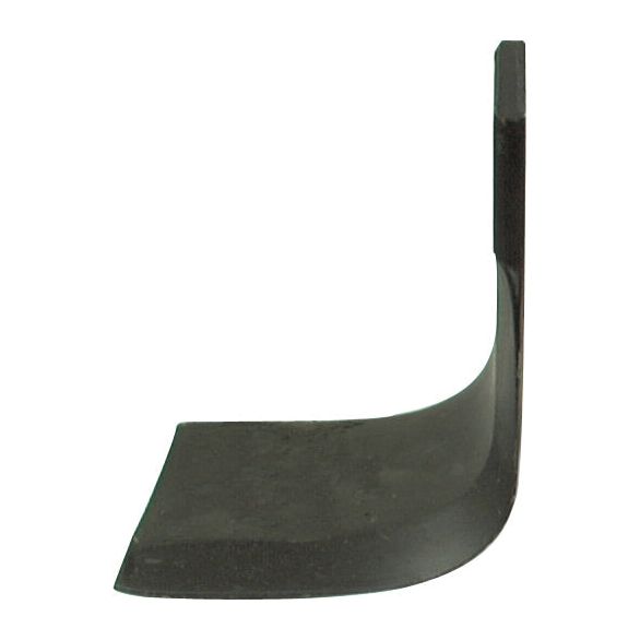 Rotavator Blade Square LH 100x10mm Height: 202mm. Hole centres: 76mm. Hole⌀: 16.5mm. Replacement for Horsch, Howard
 - S.27435 - Farming Parts