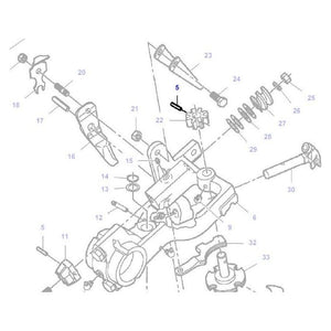 Massey Ferguson - Pin Knotter Gear - 70922598 - Farming Parts