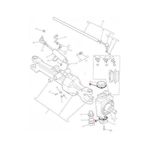 Massey Ferguson - Shim Pivot Cap - 3426230M1 - Farming Parts