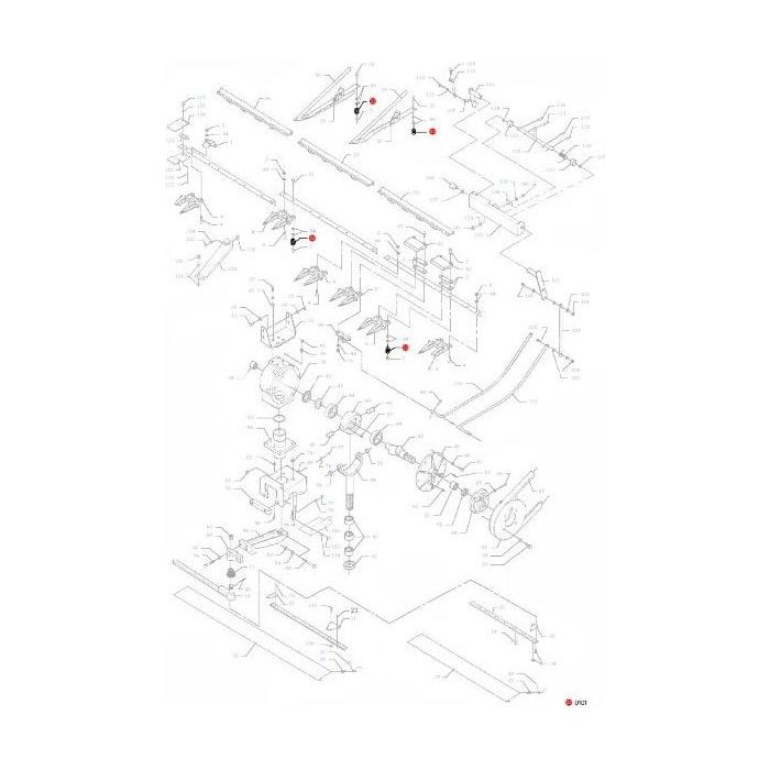 Massey Ferguson - Roller - D49040600 - Farming Parts