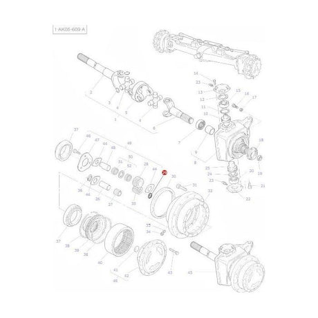 Massey Ferguson - Circlip - 3008599X1 - Farming Parts