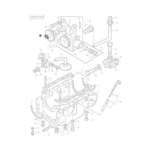 Massey Ferguson - Circlip Oil Pump Gear - 731103M1 - Farming Parts