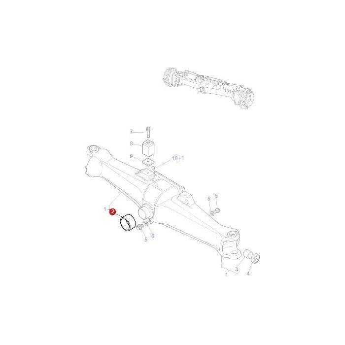 Massey Ferguson - Bush - 3428657M3 - Farming Parts