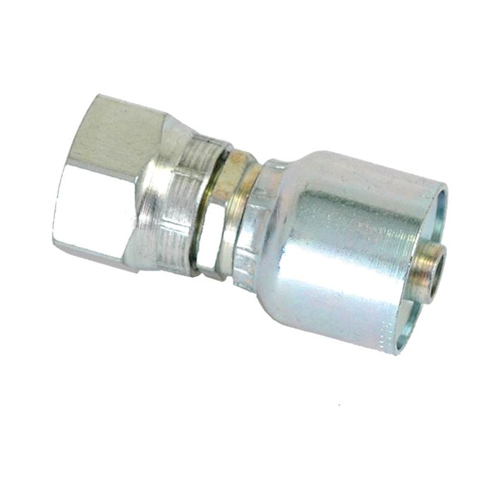 The Sparex Parker ORFS Hose Insert, model S.3841306, is a 3/8" x 1 3/16" female straight swivel fitting with a hexagonal nut and cylindrical coupling, featuring the ORFS thread type commonly seen in Parker fittings.