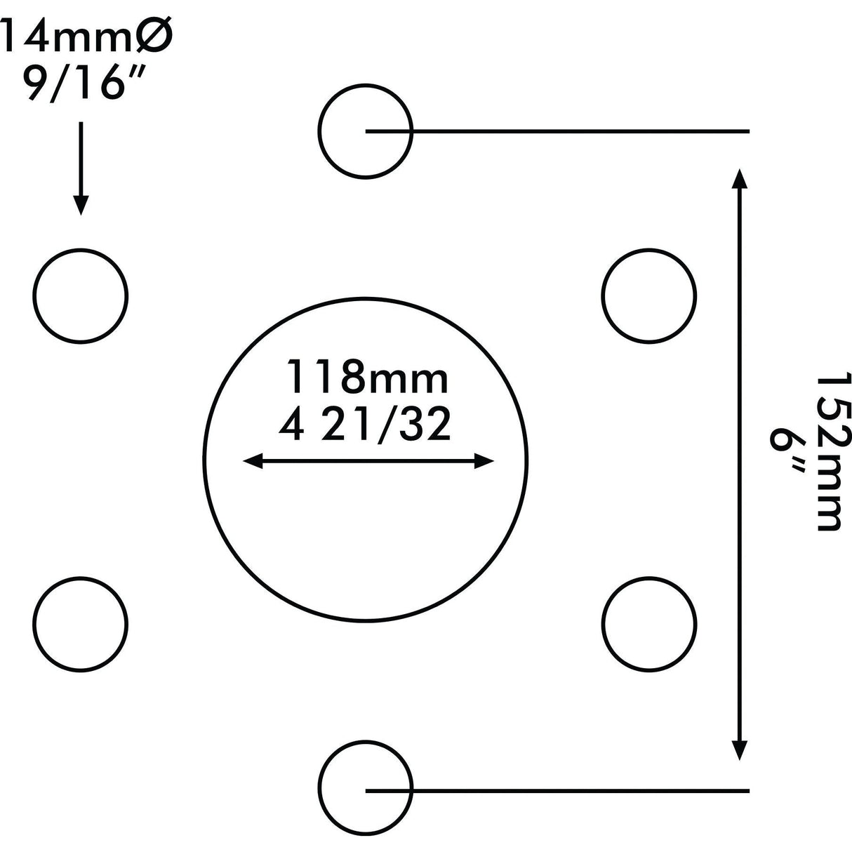 Wheel Rim, Rim Size: 8 x 16''.
 - S.40289 - Farming Parts