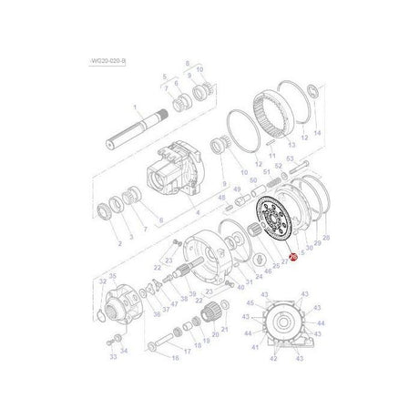 Massey Ferguson - Brake Disc 50kph - 4313378M1 - Farming Parts