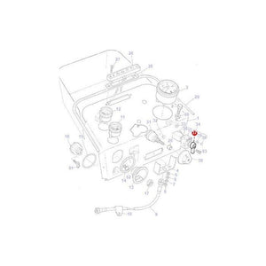 Massey Ferguson - Knob Indicator - 3104649M1 - Farming Parts
